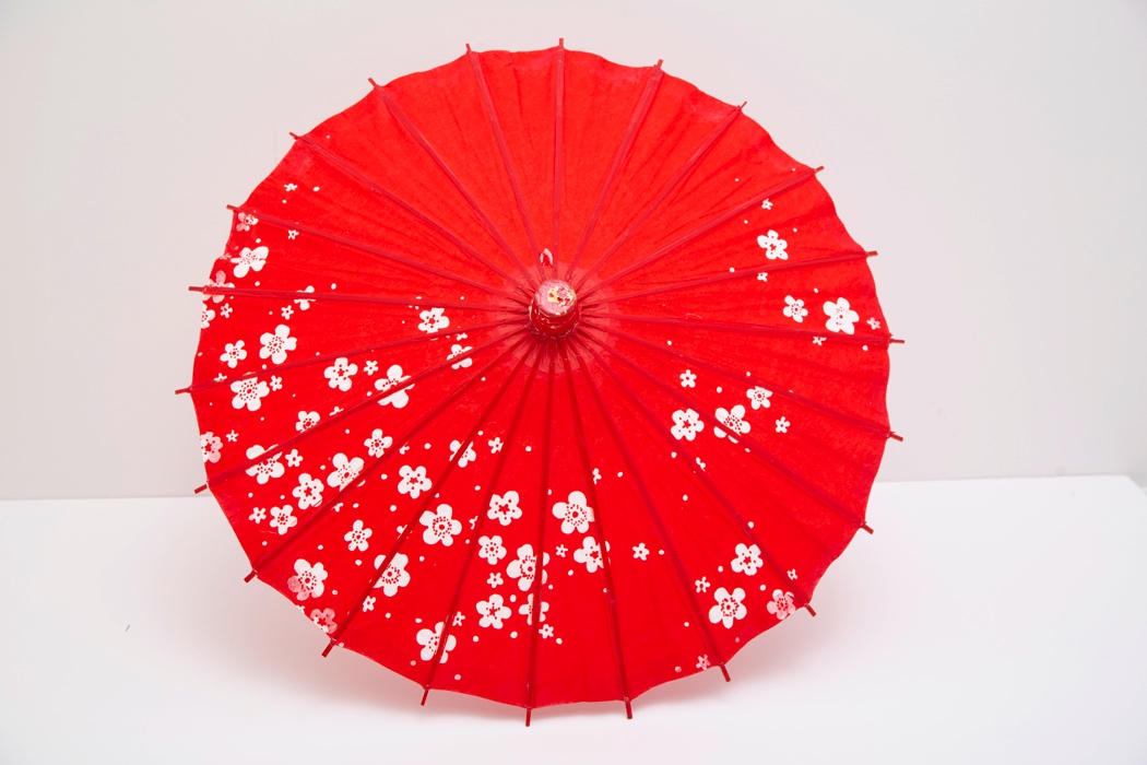 10歳女児　スカート袴セット【袴丈】75cm和傘